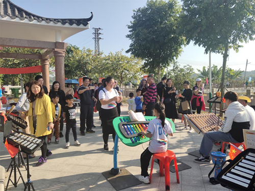 自然之美 笛馳敲擊樂器盛情助力中山南朗音樂節