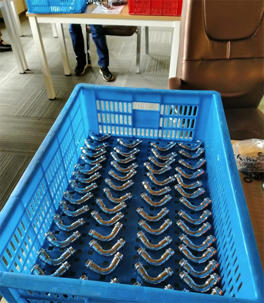巧學善思煉精藝 沉著冷靜創佳績 金威管業技能大比武
