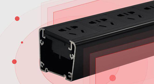 享受安全用電，同為APZ-10210S雙排桌面PDU電源插座