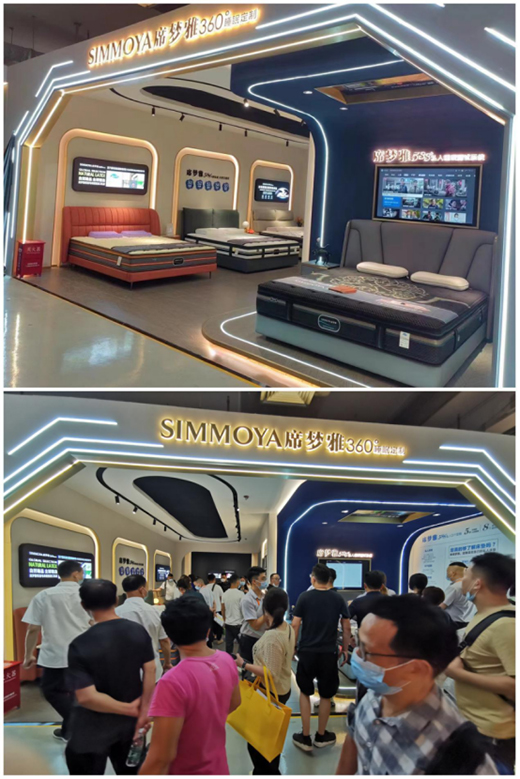 2022年龍江家具展完美落幕，席夢雅床墊感謝您的支持